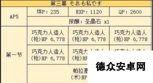 命运冠位指定fgo国服情人节活动剧情本敌方配置